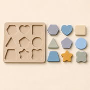 Vormen Puzzel - 9 Stukjes