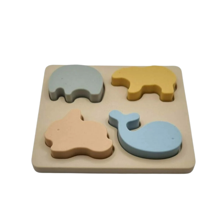 Puzzle animales niño