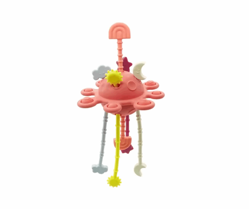 sensorisch babyspeelgoed roze