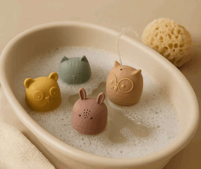 giocattoli da bagno animali vintatoys