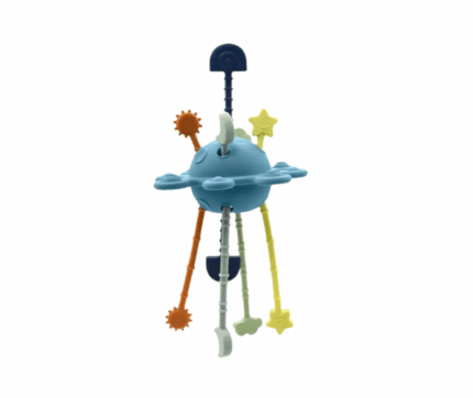 sensorisch babyspeelgoed blauw