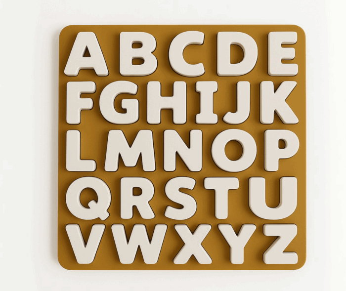 puzzle alphabet vintatoys